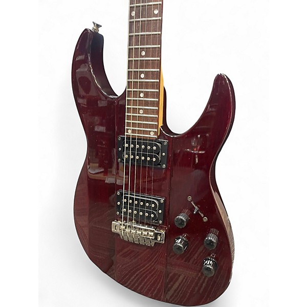 Used Line 6 JTV89 James Tyler Variax BLOOD RED Solid Body Electric Guitar