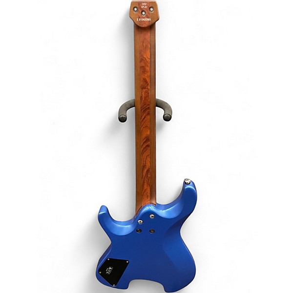 Used Ibanez Q52 HEADLESS 6 Blue Solid Body Electric Guitar