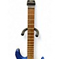 Used Ibanez Q52 HEADLESS 6 Blue Solid Body Electric Guitar