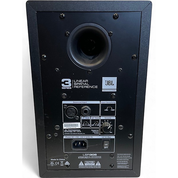 Used JBL LSR305 Pair Powered Monitor