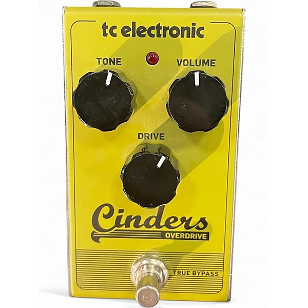 Used TC Electronic Cinders Overdrive Effect Pedal