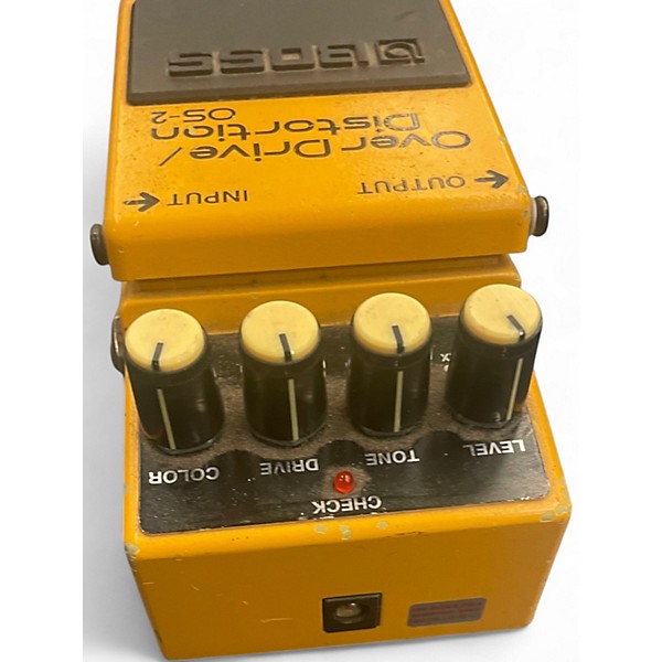 Used BOSS OS2 Overdrive Distortion Effect Pedal