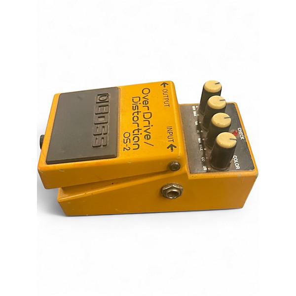 Used BOSS OS2 Overdrive Distortion Effect Pedal