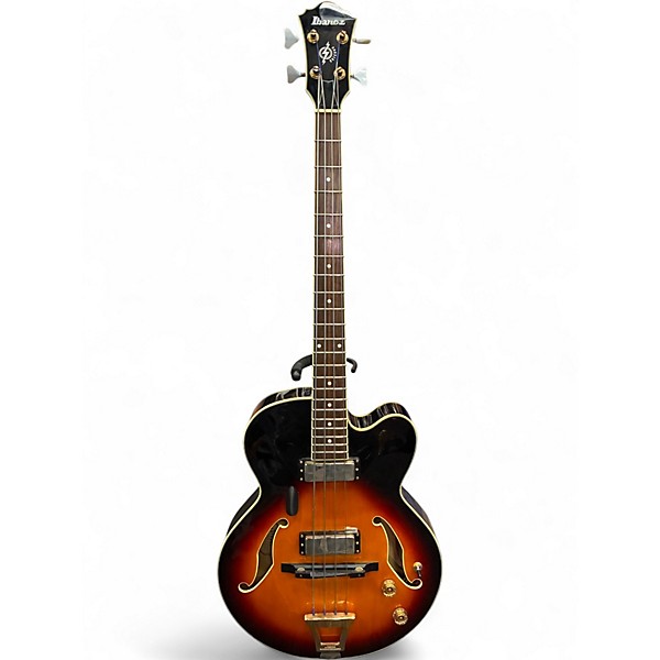 Used Ibanez AFB200 2 Color Sunburst Electric Bass Guitar