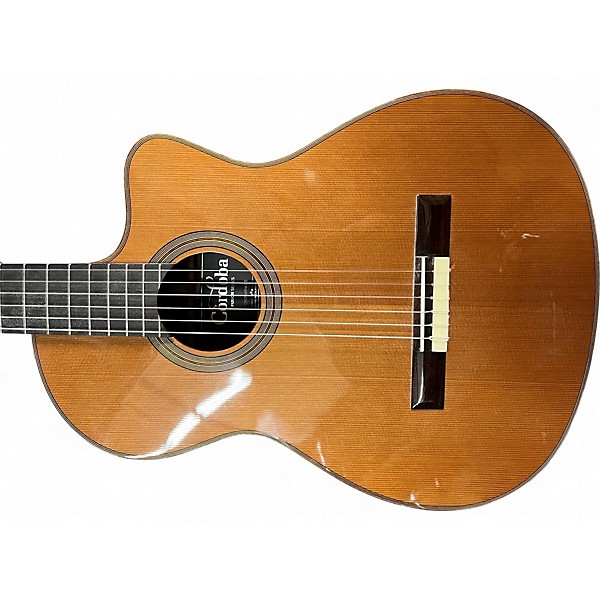 Used Cordoba Fusion Orchestra CE Natural Classical Acoustic Electric Guitar