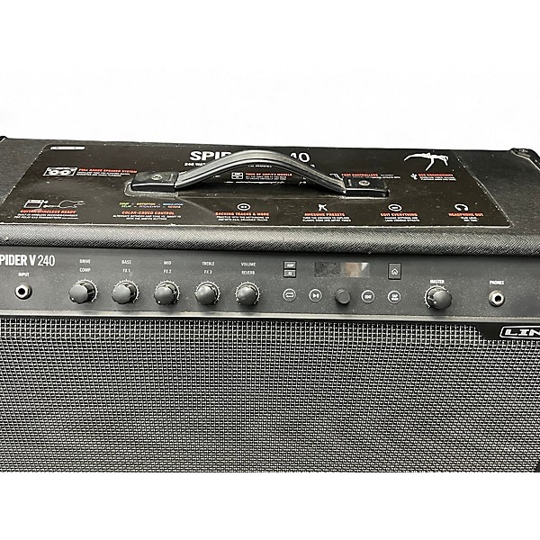 Used Line 6 Spider V 240 2x12 Guitar Combo Amp