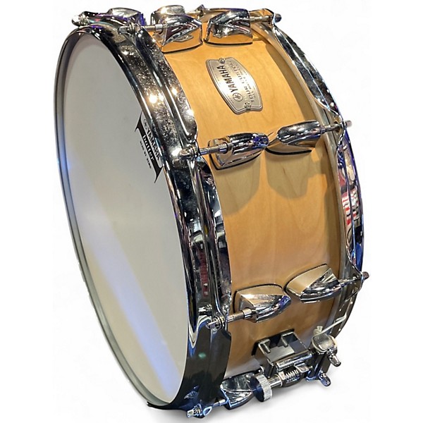 Used Yamaha 14X5.5 Tour Custom Snare Butterscotch Satin Drum