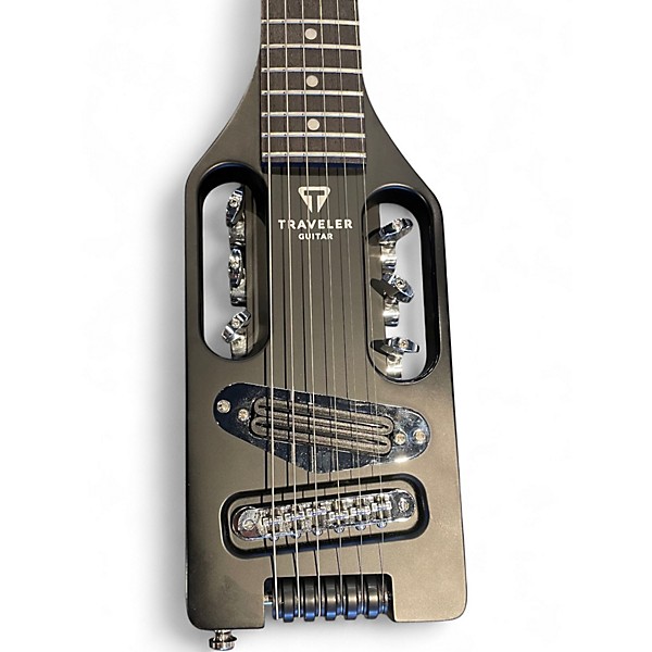 Used Traveler Guitar Ultra Light Black Acoustic Guitar