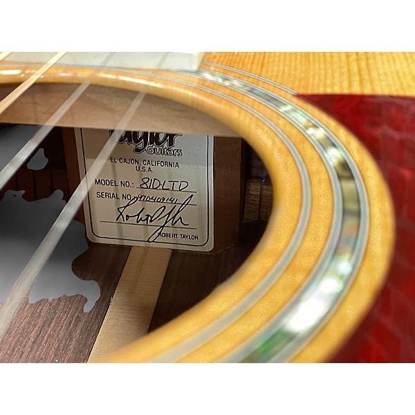 Used 1997 Taylor 810 Natural Acoustic Guitar