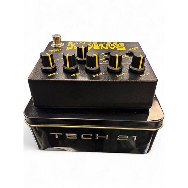 Used Tech 21 Sansamp PBDR Bass Driver DI Bass Effect Pedal