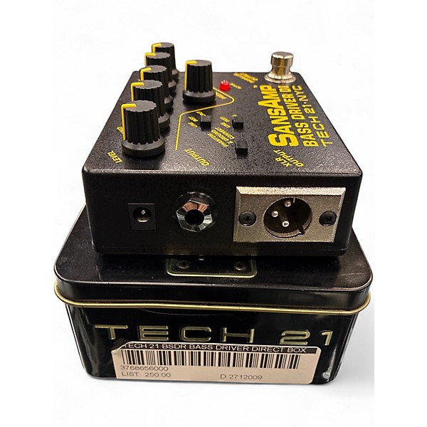 Used Tech 21 Sansamp PBDR Bass Driver DI Bass Effect Pedal