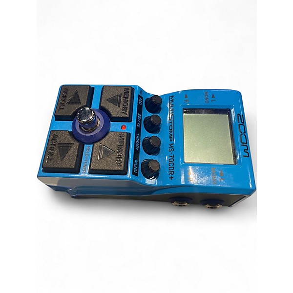 Used Zoom multistomp ms-70cdr+ Effect Processor