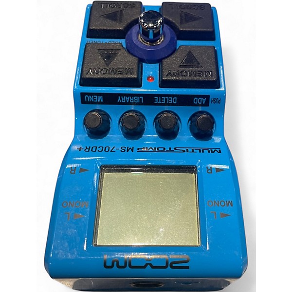 Used Zoom multistomp ms-70cdr+ Effect Processor