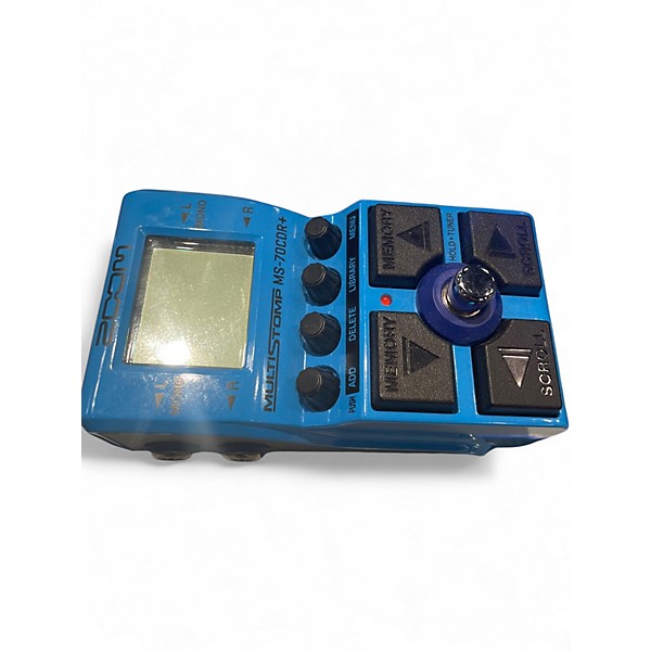 Used Zoom multistomp ms-70cdr+ Effect Processor