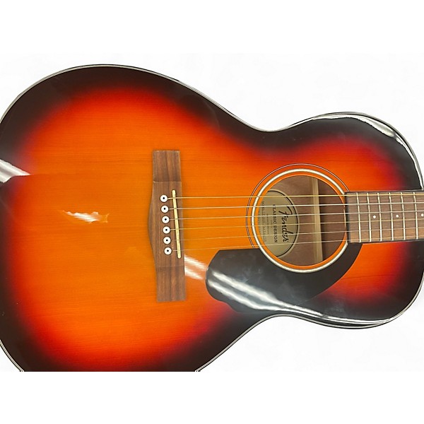 Used Fender CP60S PARLOR 2 Color Sunburst Acoustic Guitar