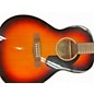 Used Fender CP60S PARLOR 2 Color Sunburst Acoustic Guitar
