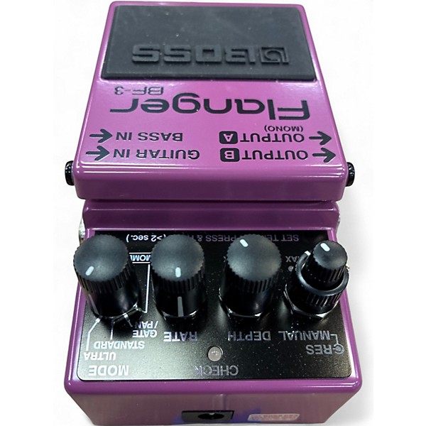 Used BOSS BF3 Flanger Effect Pedal