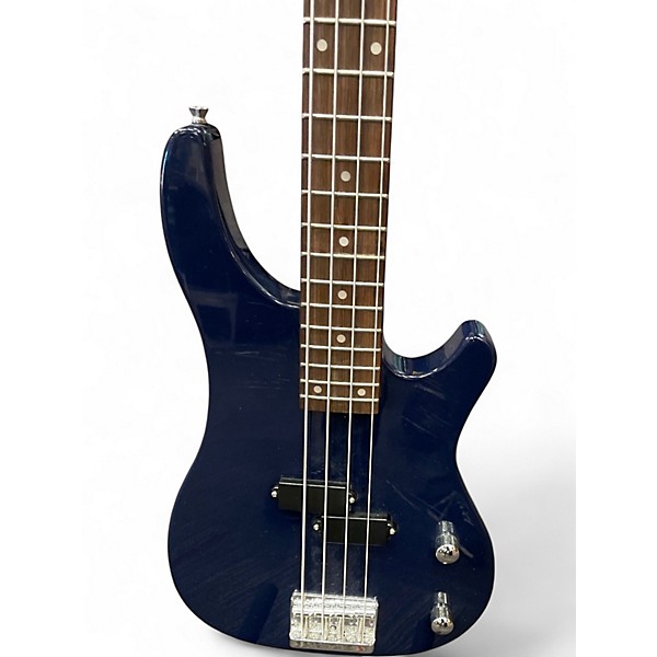 Used Rogue SX-100B SERIES II Blue Electric Bass Guitar