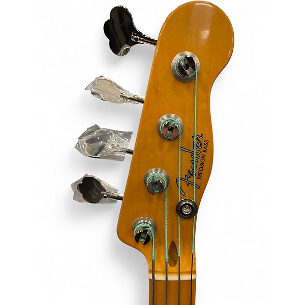 Used Fender AMERICAN VINTAGE II 1954 REISSUE PRECISION BASS 2 Color Sunburst Electric Bass Guitar