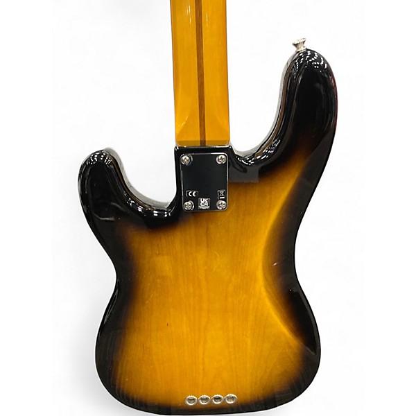 Used Fender AMERICAN VINTAGE II 1954 REISSUE PRECISION BASS 2 Color Sunburst Electric Bass Guitar