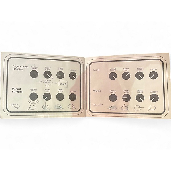 Vintage 1970s DOD Flanger 640 Effect Pedal