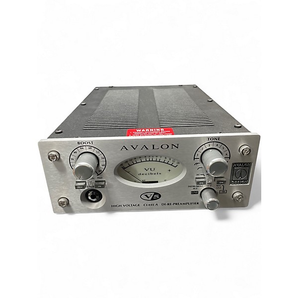 Used Avalon V5 Pure Class A Mono Channel Strip