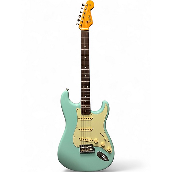 Used Fender Mod Shop Stratocaster Daphne Blue Solid Body Electric Guitar