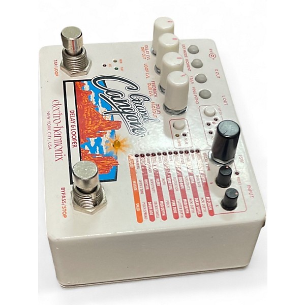 Used Electro-Harmonix Grand Canyon Delay and Looper Effect Pedal
