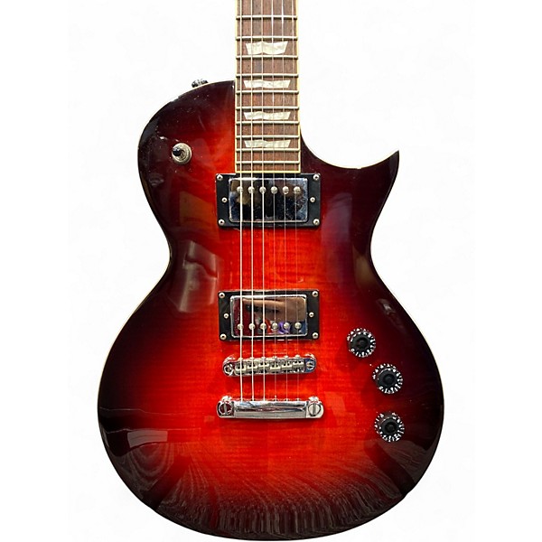 Used ESP LTD EC256 SEE-THRU BLACK CHERRY SUNBST Solid Body Electric Guitar