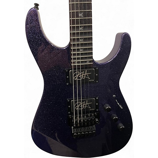 Used ESP KH-2 Purple Solid Body Electric Guitar