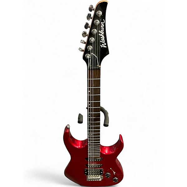 Used Washburn WR150 Metallic Red Solid Body Electric Guitar