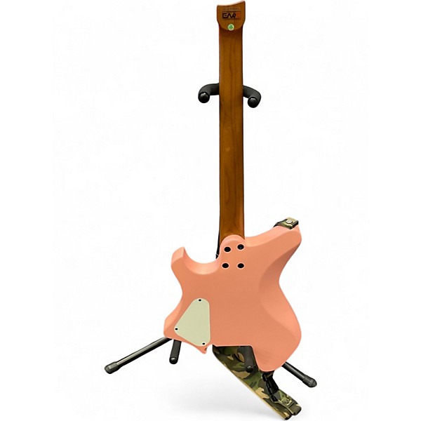 Used Eart GW2TP-SE Shell Pink Solid Body Electric Guitar