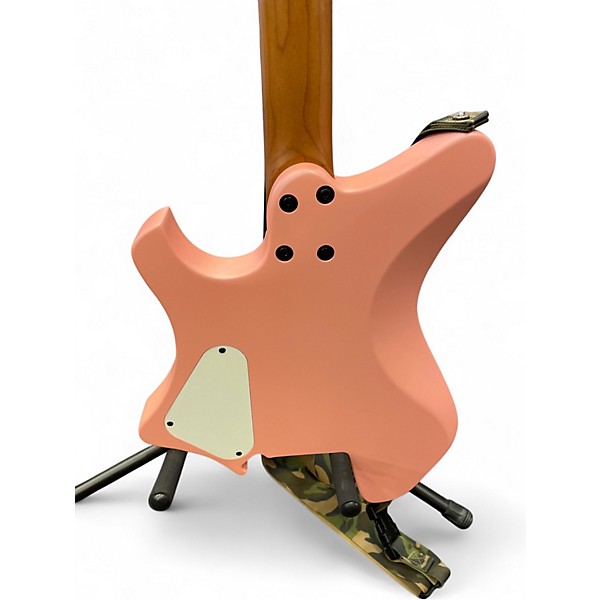 Used Eart GW2TP-SE Shell Pink Solid Body Electric Guitar