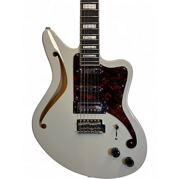 Used D'Angelico PREMIER BEDFORD SH Alpine White Hollow Body Electric Guitar