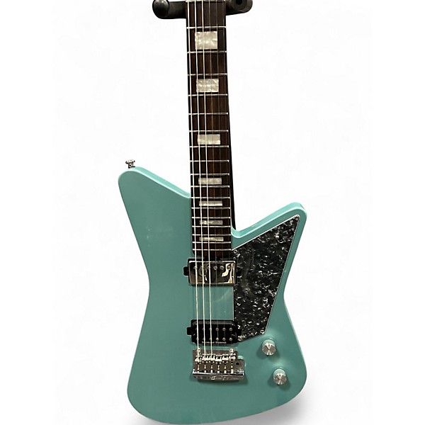 Used Sterling by Music Man MARIPOSA DORADO GREEN Solid Body Electric Guitar