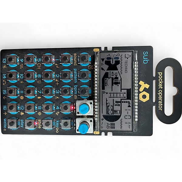 Used teenage engineering POCKET OPERATOR SUB  Production Controller