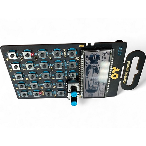 Used teenage engineering POCKET OPERATOR SUB  Production Controller