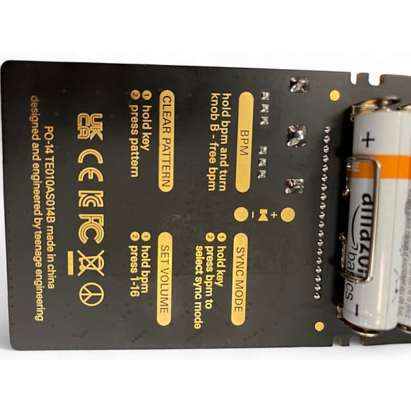 Used teenage engineering POCKET OPERATOR SUB  Production Controller