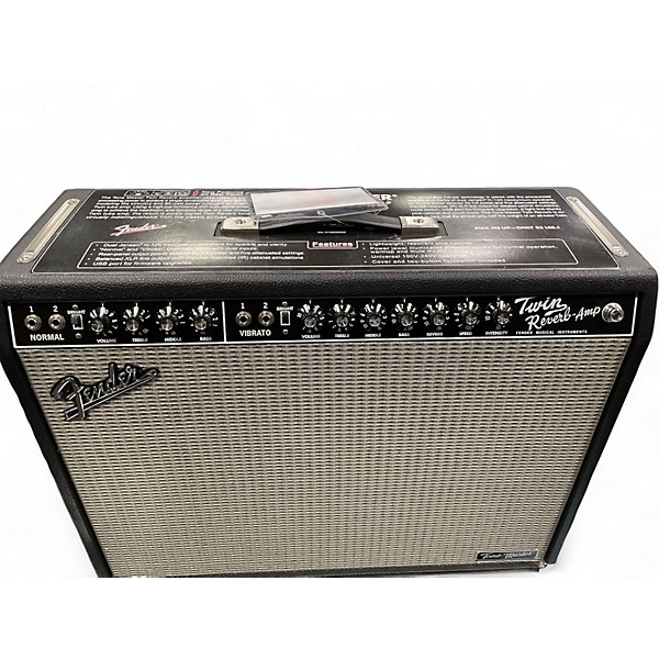Used Fender Tone Master Twin Reverb 200W 2x12 Guitar Combo Amp