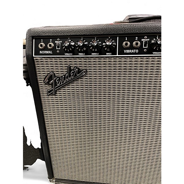 Used Fender Tone Master Twin Reverb 200W 2x12 Guitar Combo Amp