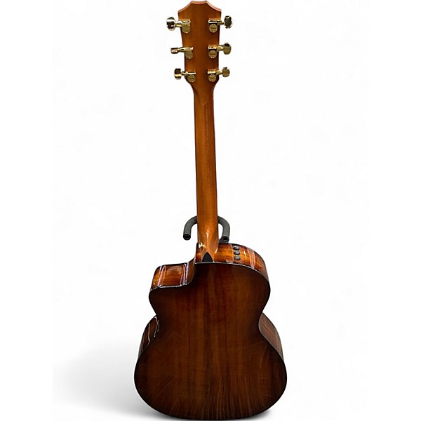 Used Taylor 224CEKDLX Shaded Edge Burst Acoustic Electric Guitar