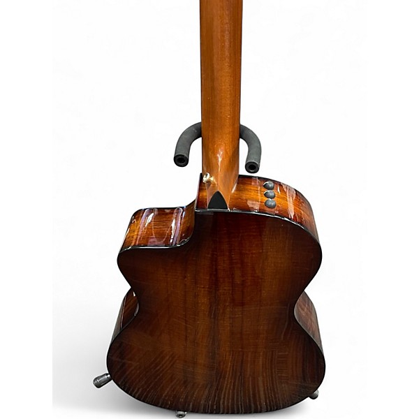 Used Taylor 224CEKDLX Shaded Edge Burst Acoustic Electric Guitar