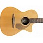 Used Fender Newporter Player Natural Acoustic Electric Guitar