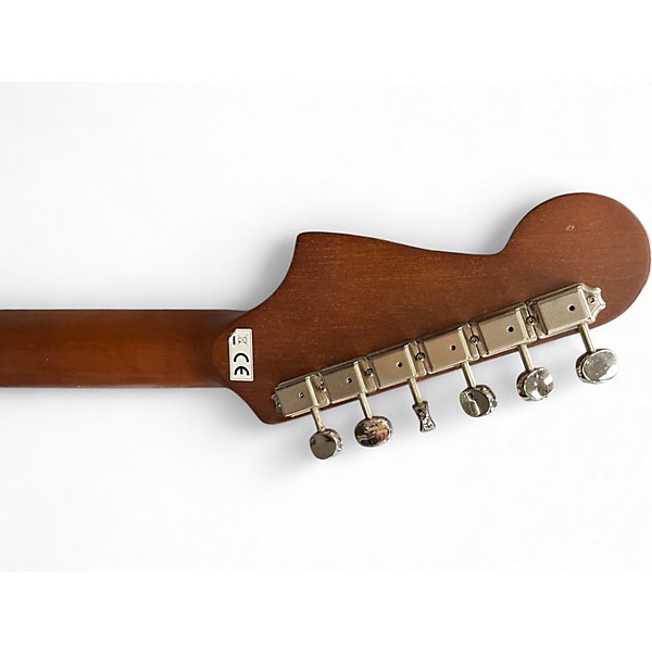 Used Fender Newporter Player Natural Acoustic Electric Guitar