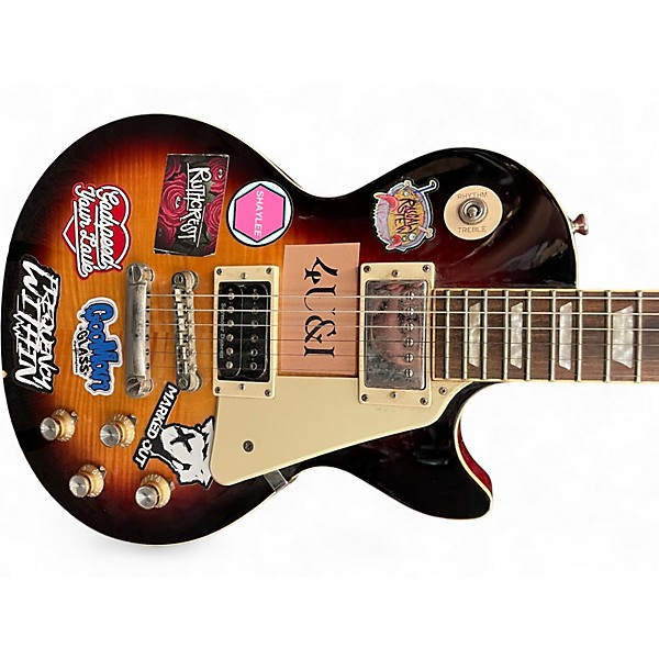 Used Epiphone Les Paul Standard 2 Color Sunburst Solid Body Electric Guitar