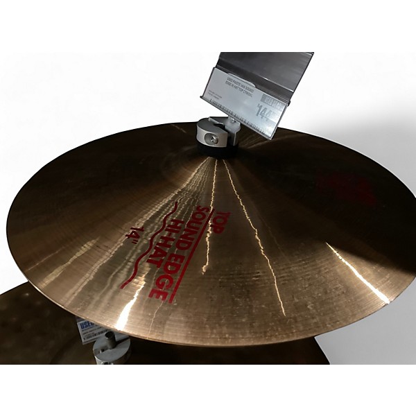 Used Paiste 14in Sound Edge Hi Hat Top Cymbal
