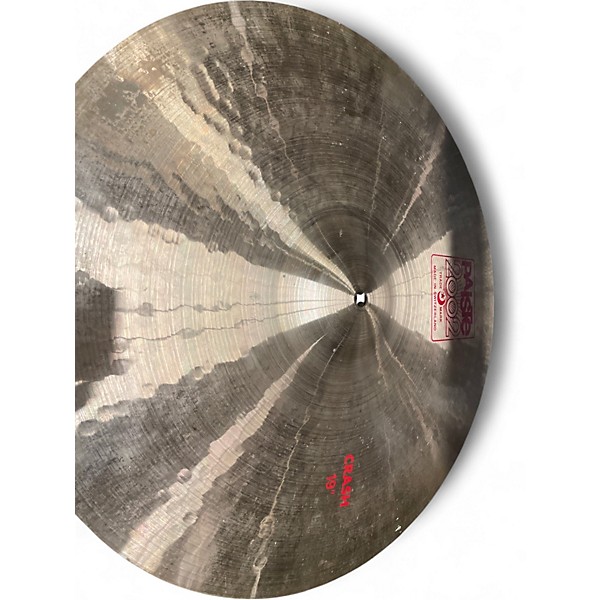 Used Paiste 19in 2002 Crash Cymbal