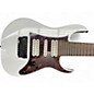 Used Ibanez TAM10 Tosin Abasi Signature 8 String WHITE Solid Body Electric Guitar