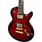 Used Carvin SH550 Trans Red Hollow Body Electric Guitar