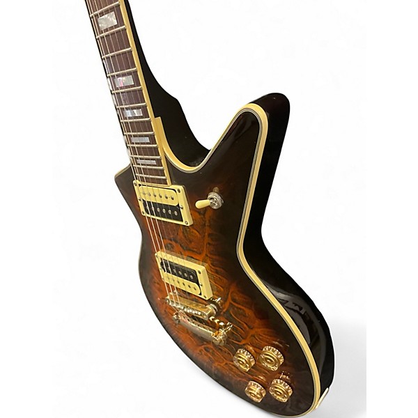 Used Dean CADILLAC  Tiger Eye Solid Body Electric Guitar